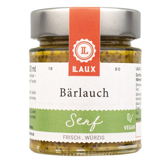 Baerlauch-Senf