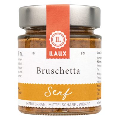 Bruschetta-Senf